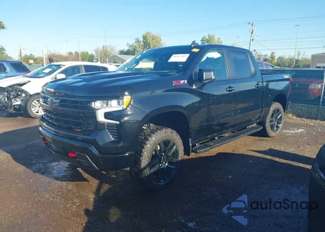 2023 Chevrolet Silverado 1500 4Wd Short Bed Lt Trail Boss из США, поврежденный, VIN 3GCUDFED8PG361678